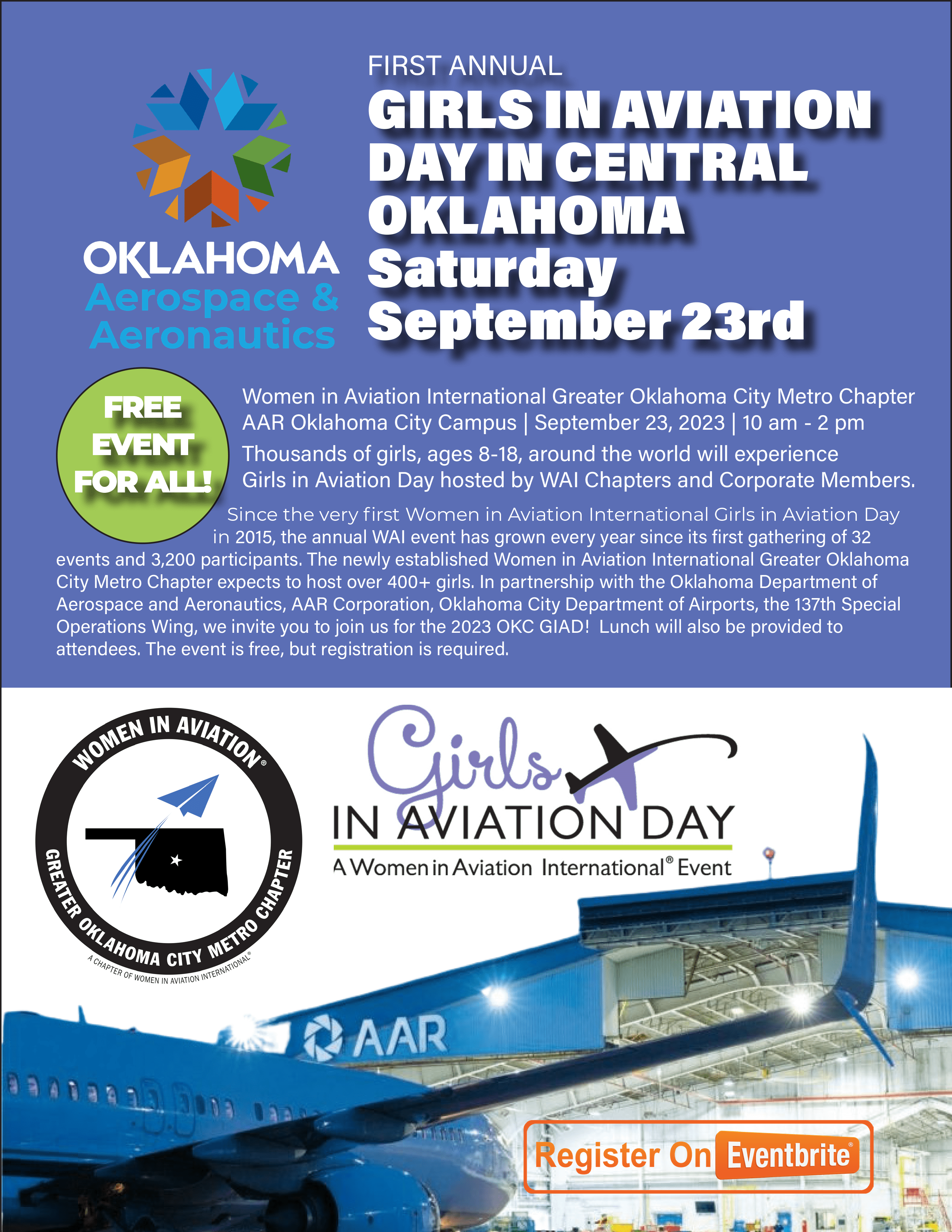 Girls in Aviation Day Info