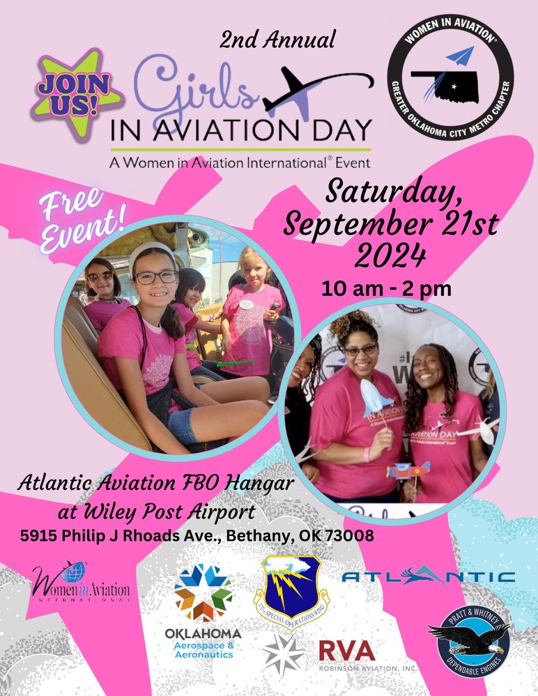 2024 Girls in Aviation Day Flyer